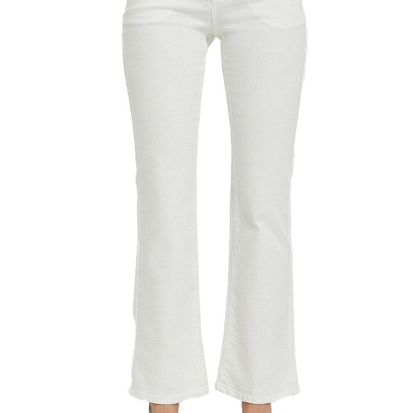 Risen Jeans TUMMY CONTROL MID RISE ANKLE BOOT CUT JEANS - Picture 14 of 14